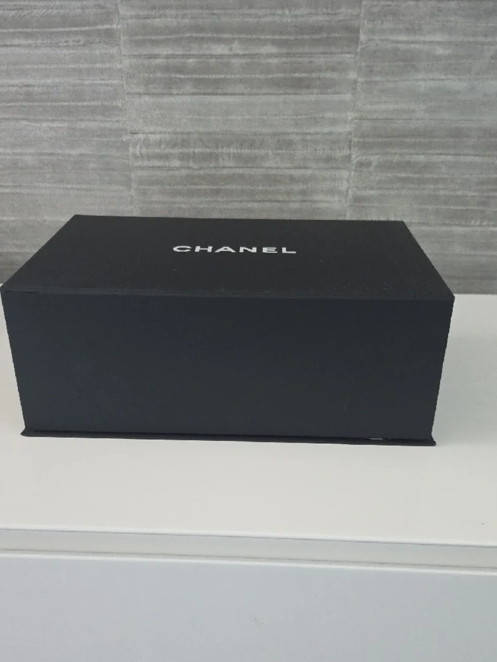 CHANEL Box with White Logo